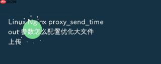 linux nginx proxy_send_timeout 参数怎么配置优化大文件上传