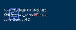 nginx怎么排查hsts与反向代理缓存(proxy_cache)配合时cache-control冲突