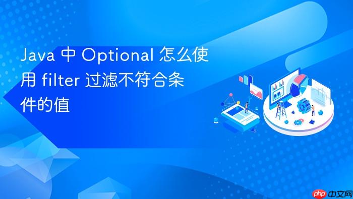 java 中 optional 怎么使用 filter 过滤不符合条件的值