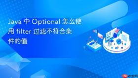 java 中 optional 怎么使用 filter 过滤不符合条件的值