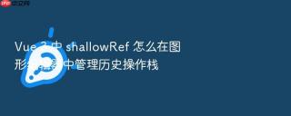 Vue 3 中 shallowRef 怎么在图形编辑器中管理历史操作栈