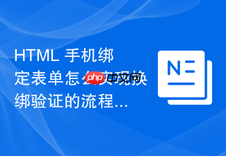html 手机绑定表单怎么实现换绑验证的流程引导
