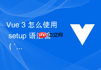 vue 3 怎么使用 setup 语法糖（`<script setup>`）简化代码编写