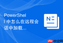 PowerShell 中怎么在远程会话中加载本地定义的函数与变量