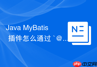 java mybatis 插件怎么通过 `@intercepts` 和 `@signature` 注解指定拦截签名