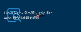 Linux Nginx 怎么通过 gzip 和 cache 组合优化静态资源