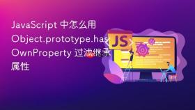 JavaScript 中怎么用 Object.prototype.hasOwnProperty 过滤继承属性