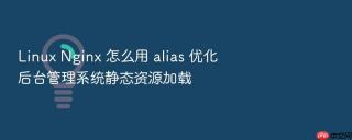 Linux Nginx 怎么用 alias 优化后台管理系统静态资源加载