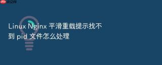 linux nginx 平滑重载提示找不到 pid 文件怎么处理