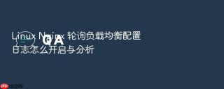 Linux Nginx 轮询负载均衡配置日志怎么开启与分析