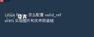 linux nginx 怎么配置 valid_referers 实现图片和文件防盗链