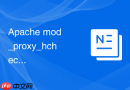 Apache mod_proxy_hcheck 怎么配置自定义请求头进行健康检查
