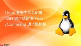 linux 系统中怎么配置 ssh 客户端使用 proxycommand 通过跳板机