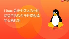 linux 系统中怎么为长时间运行的后台守护函数编写心跳检测