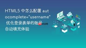 html5 中怎么配置 autocomplete=\