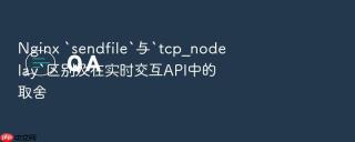 nginx `sendfile`与`tcp_nodelay`区别及在实时交互api中的取舍