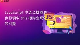 javascript 中怎么排查异步回调中 this 指向全局的问题
