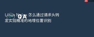 Linux Nginx 怎么通过请求头转发实现精准的地理位置识别
