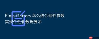 pinia getters 怎么结合组件参数实现个性化数据展示