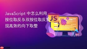 javascript 中怎么利用按位取反与双按位取反实现高效的向下取整