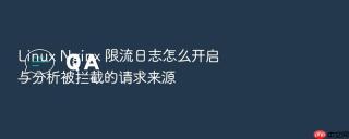Linux Nginx 限流日志怎么开启与分析被拦截的请求来源