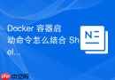 Docker 容器启动命令怎么结合 Shell 脚本初始化