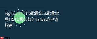 Nginx HTTPS配置怎么配置全局HSTS预加载(Preload)申请指南