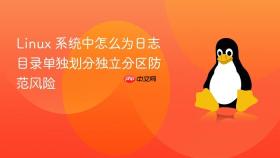 Linux 系统中怎么为日志目录单独划分独立分区防范风险