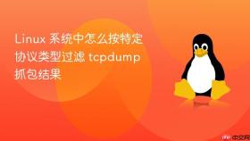 linux 系统中怎么按特定协议类型过滤 tcpdump 抓包结果