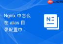 nginx 中怎么在 alias 目录配置中实现多项目独立静态资源托管