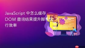 JavaScript 中怎么缓存 DOM 查询结果提升脚本执行效率