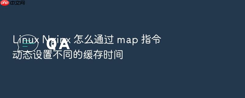 linux nginx 怎么通过 map 指令动态设置不同的缓存时间