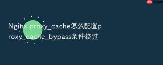 Nginx proxy_cache怎么配置proxy_cache_bypass条件绕过