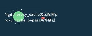 nginx proxy_cache怎么配置proxy_cache_bypass条件绕过