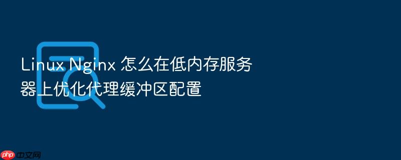 linux nginx 怎么在低内存服务器上优化代理缓冲区配置