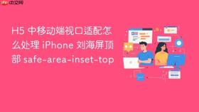 h5 中移动端视口适配怎么处理 iphone 刘海屏顶部 safe-area-inset-top