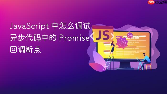 javascript 中怎么调试异步代码中的 promise 回调断点