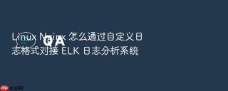 linux nginx 怎么通过自定义日志格式对接 elk 日志分析系统