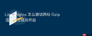 linux nginx 怎么测试网站 gzip 压缩是否成功开启