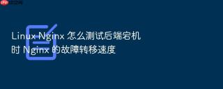 linux nginx 怎么测试后端宕机时 nginx 的故障转移速度