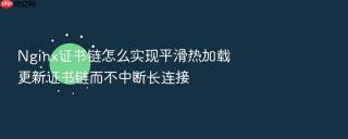 nginx证书链怎么实现平滑热加载更新证书链而不中断长连接
