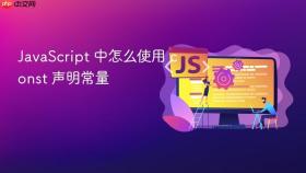 javascript 中怎么使用 const 声明常量
