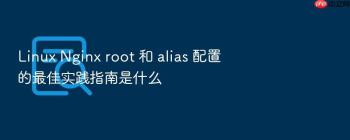Linux Nginx root 和 alias 配置的最佳实践指南是什么