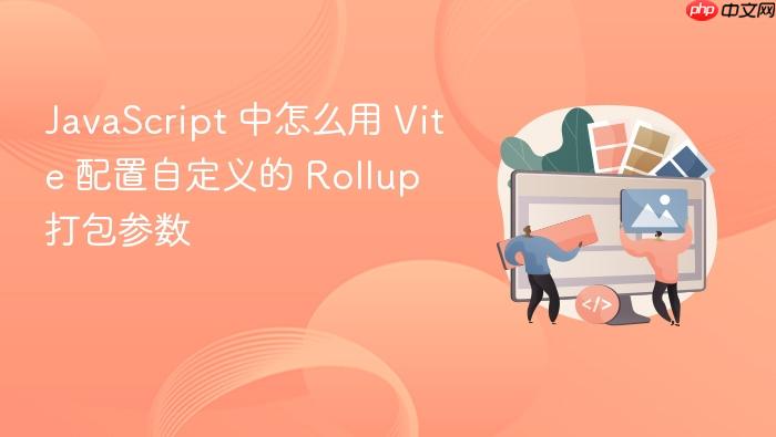 javascript 中怎么用 vite 配置自定义的 rollup 打包参数