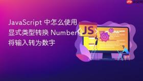 JavaScript 中怎么使用显式类型转换 Number() 将输入转为数字