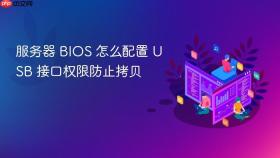 服务器 bios 怎么配置 usb 接口权限防止拷贝