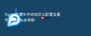 nginx配置文件结构怎么配置变量作用域与生命周期