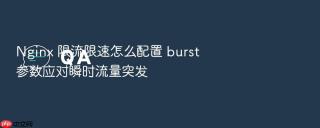 nginx 限流限速怎么配置 burst 参数应对瞬时流量突发