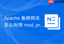 Apache 集群网关怎么利用 mod_proxy_balancer 优化性能