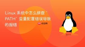 linux 系统中怎么排查 `path` 变量配置错误导致的报错